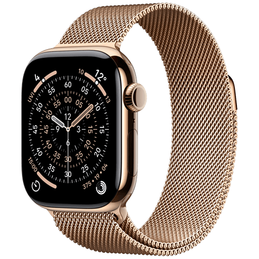 Apple Watch Series 11 42mm 5G Guld Titanium (Guld Milanese Rem) – Apple