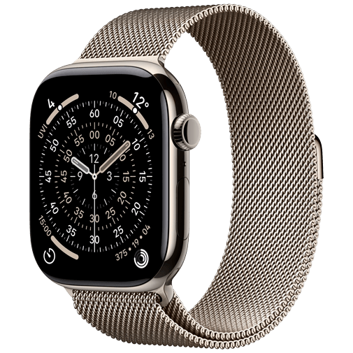 Apple Watch Series 11 46mm 5G Naturel Titanium (Naturel Milanese Rem S/M) – Apple