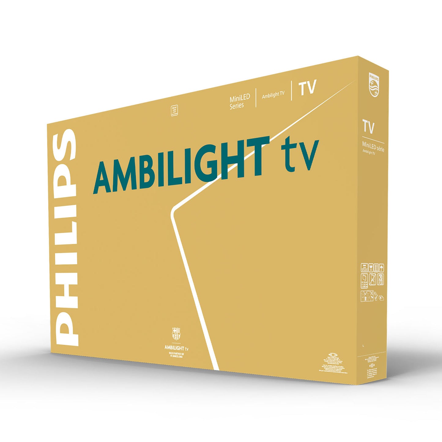 Philips 65MLED920 165,1 cm (65") Smart-TV Wi-Fi Svart
