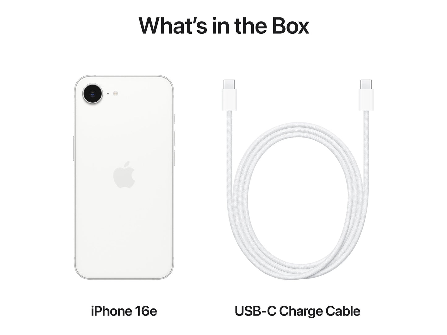 Apple iPhone 16e 256GB White