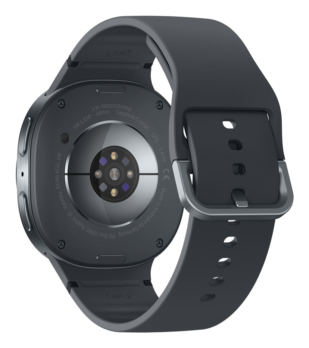 Samsung SM-L330NDAAEUB smartklocka och träningsklocka 3,81 cm (1.5") AMOLED 44 mm Digital 480 x 480 pixlar Pekskärm grafit Wi-Fi GPS