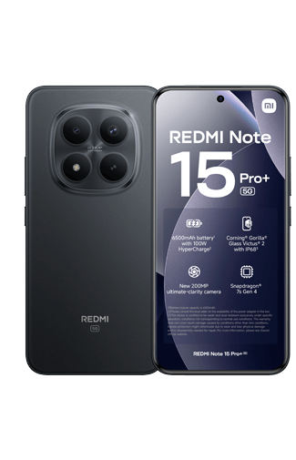 Xiaomi Redmi Note 15 Pro+ 5G 12GB/512GB Svart – Xiaomi