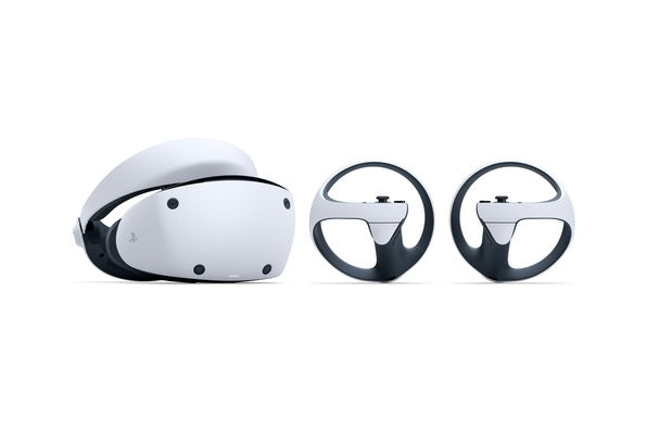 Sony PlayStation VR2 Skärm för montering på huvudet Svart, Vit
