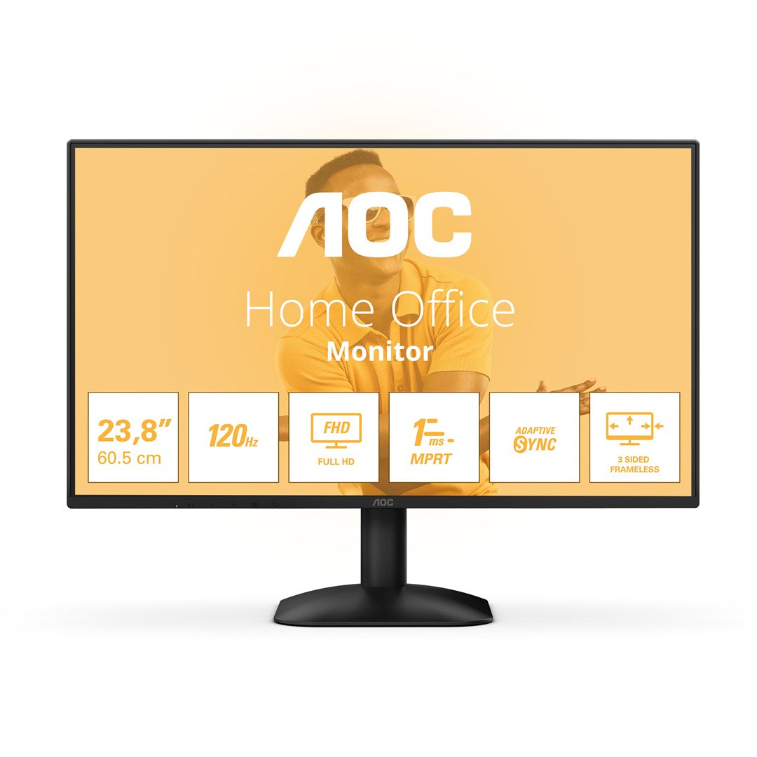 AOC 24B31H LED display 60.5 cm (23.8") 1920 x 1080 pixels Full HD Black