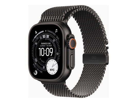 Apple Watch Ultra 3 49mm Svart (Svart Milanese Rem S) – Apple