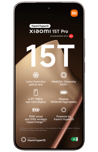 Xiaomi 15T Pro 12GB/256GB Guld – Xiaomi