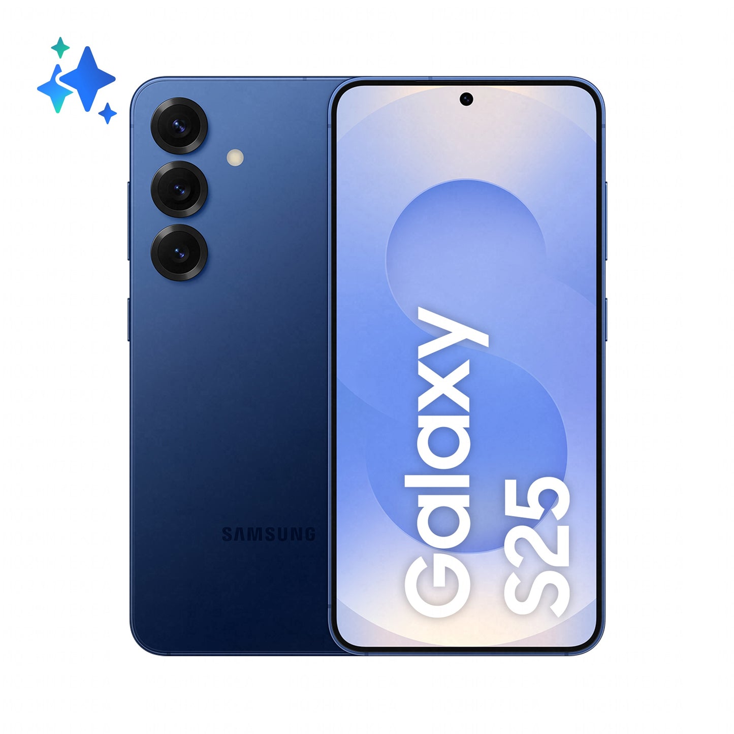 Samsung Galaxy S25 15,8 cm (6.2") Dubbla SIM-kort Android 15 5G USB Type-C 12 GB 256 GB 4000 mAh Marinblå