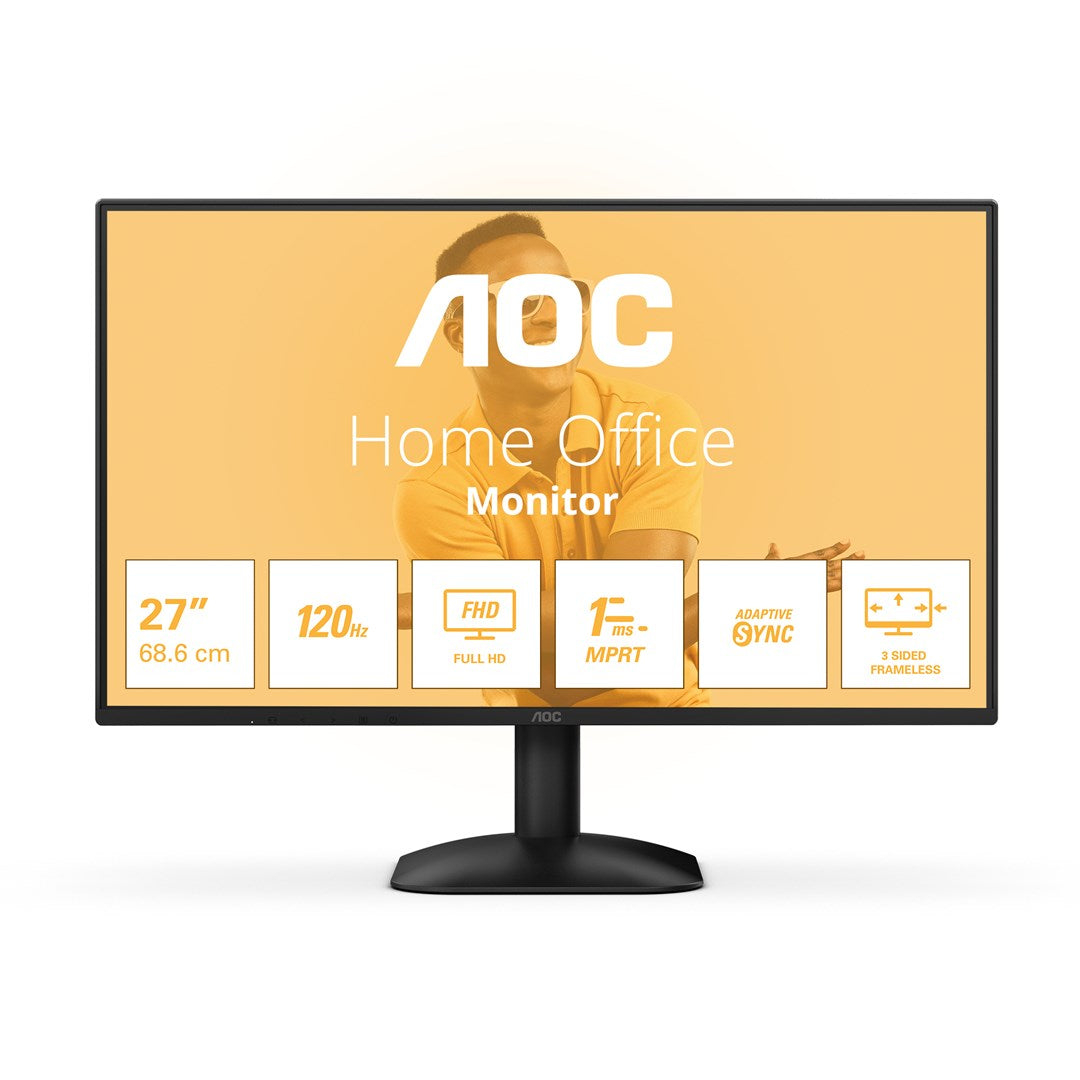 AOC B3 27B31H LED display 68.6 cm (27") 1920 x 1080 pixels Full HD Black