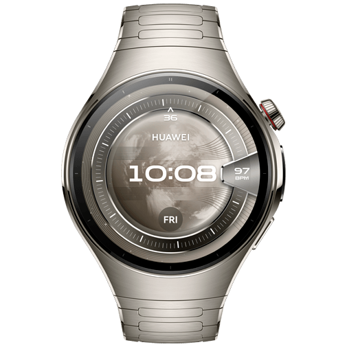 Huawei Watch 5 46mm Silver (Zilveren Titanium Rem) – Huawei