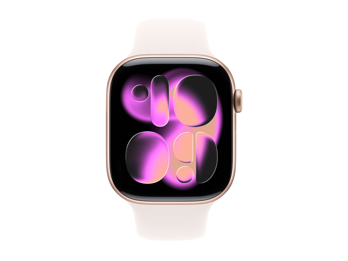 Apple Watch Series 11 46mm 5G Rose Gold (Light Pink Rubber Strap M/L)