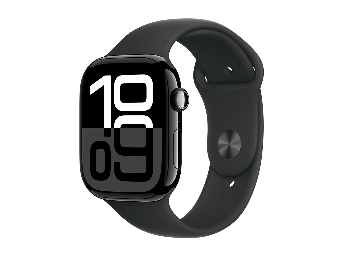 Apple Watch Series 10 46mm Black (Black Rubber Strap M/L)