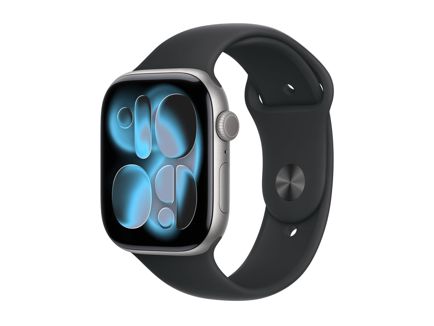 Apple Watch Series 11 46mm 5G Grey (Black Rubber Strap M/L)