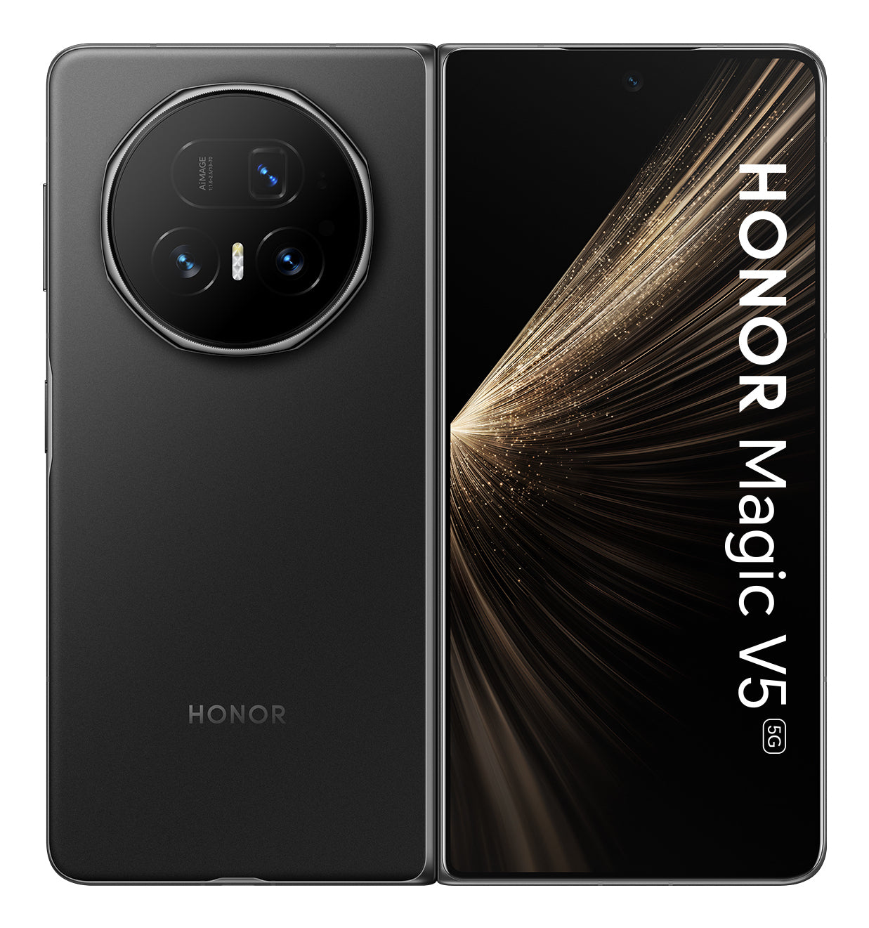 Honor MAGIC V5 20,2 cm (7.95") MagicOS 9.0.1 5G USB Type-C 16 GB 512 GB 5820 mAh Svart