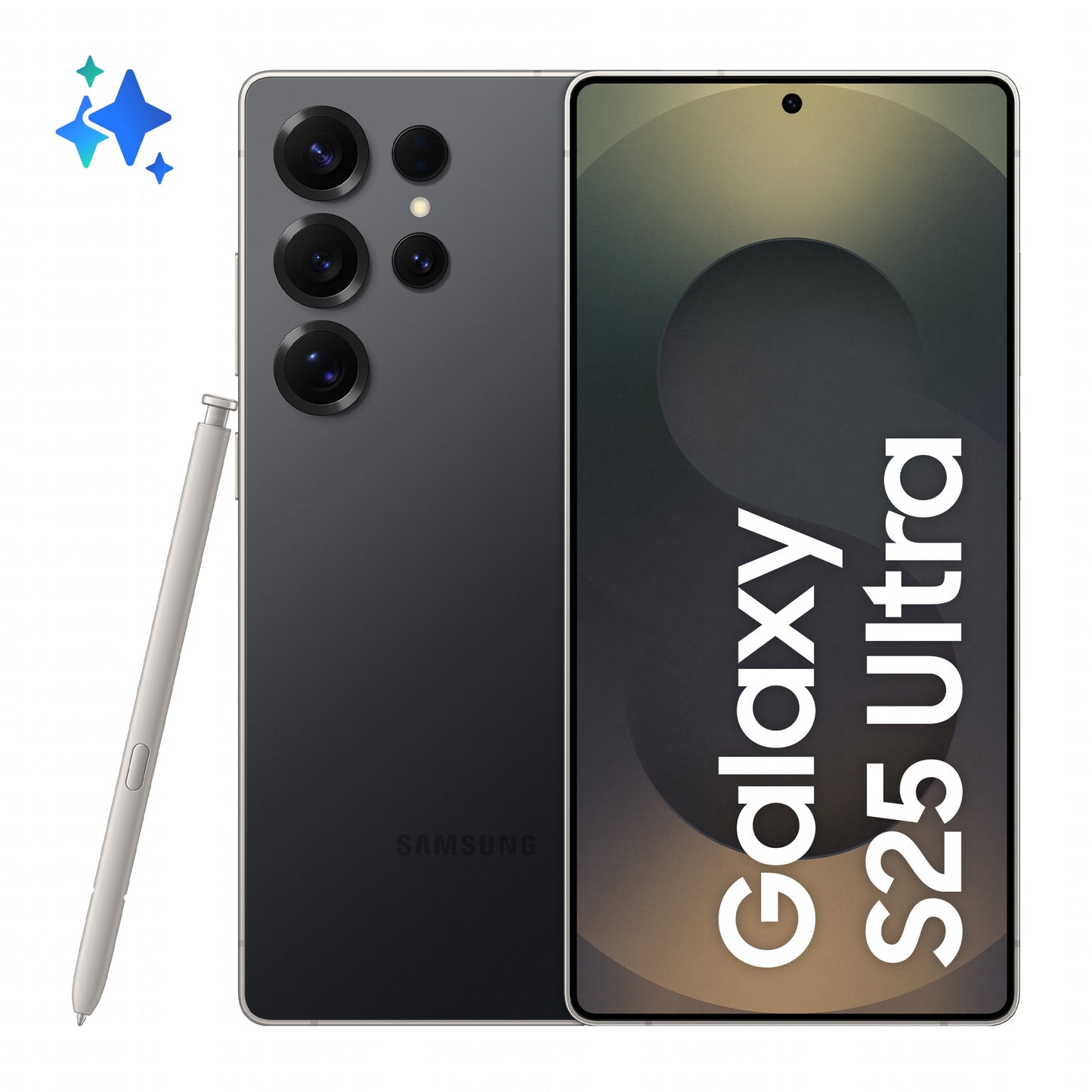 Samsung Galaxy S25 Ultra 17,5 cm (6.9") Dubbla SIM-kort Android 15 5G USB Type-C 12 GB 512 GB 5000 mAh Svart, Titan