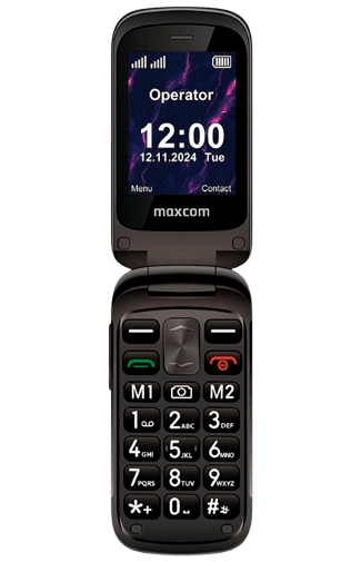 Maxcom Comfort MM834 4G Svart – Maxcom