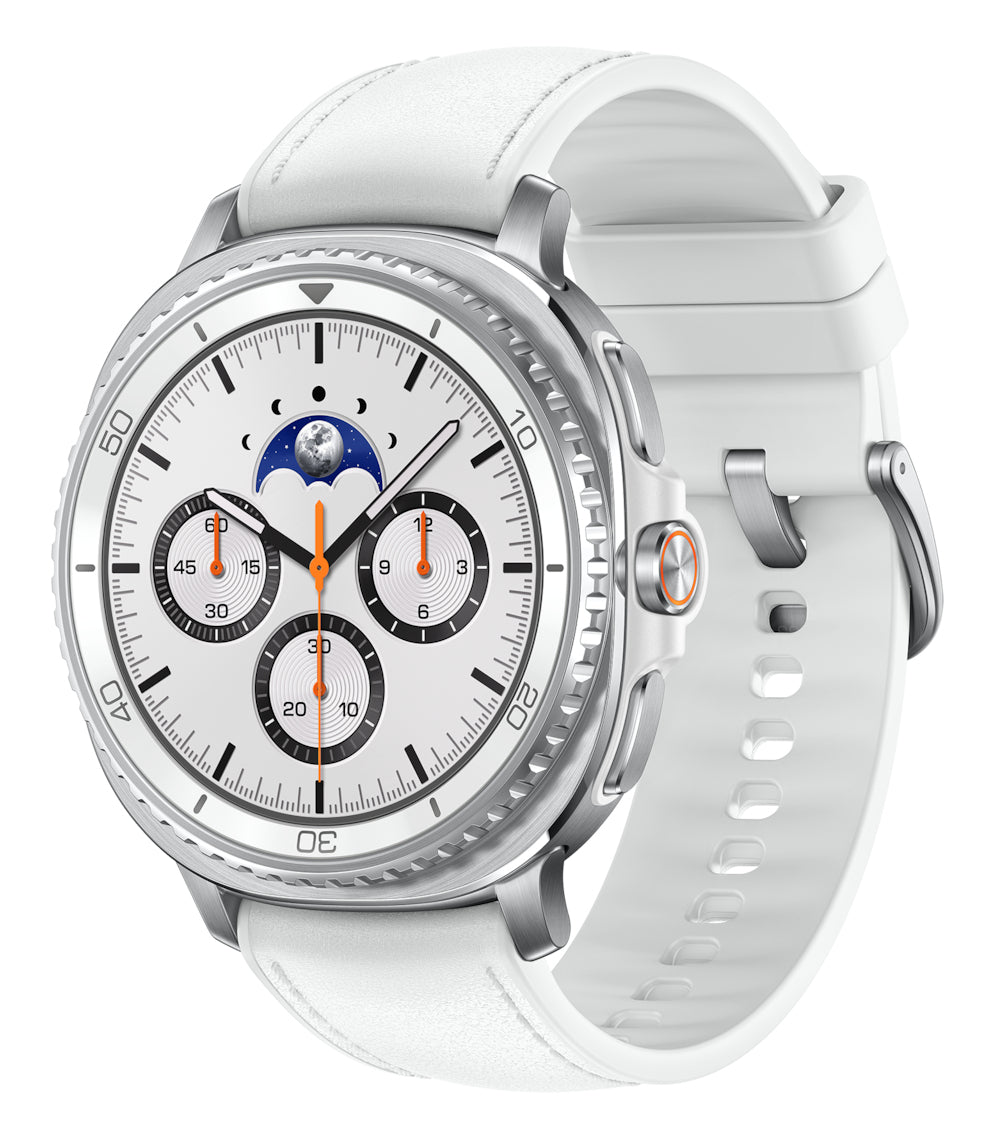 Samsung Galaxy Watch 8 Classic Silver (Vit Rem) – Samsung