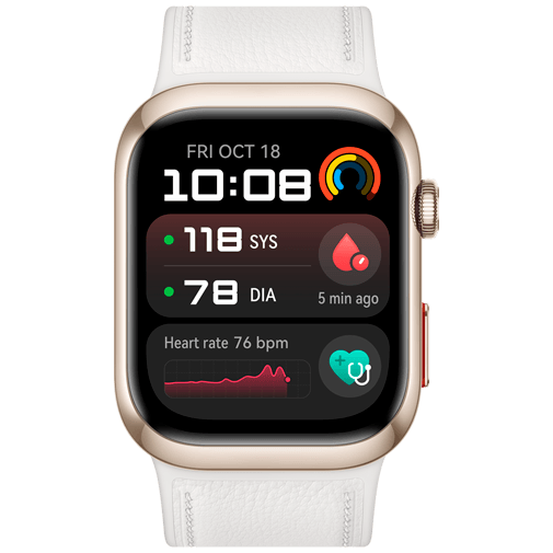 Huawei Watch D2 Guld (Witte Rem) – Huawei