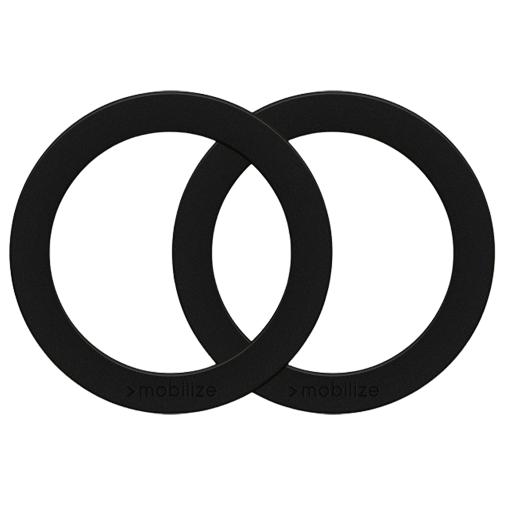 Mobilize Magnetisk Ring Svart (Två Paket) – Mobilize