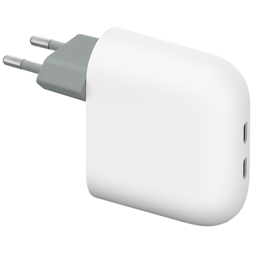 Google Flex 67W Dual USB-C Snabbladdare Vit – Google