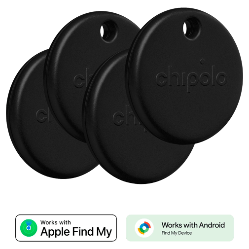 Chipolo POP Svart - 4-Pack – Chipolo