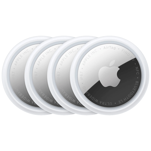 Apple AirTag (Andra Generationen) Vit 4-Pack – Apple