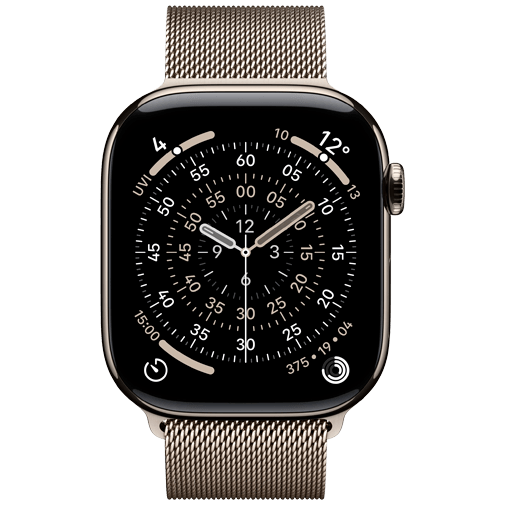 Apple Watch Series 11 46mm 5G Naturel Titanium (Naturel Milanese Rem S/M) – Apple