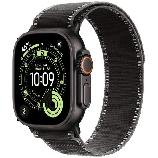Apple Watch Ultra 3 49mm Svart (Svart Textilband M/L) – Apple