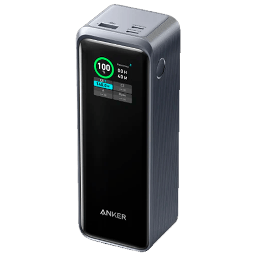 Anker Prime Snabbladdare Powerbank 27.650Mah Svart – Anker