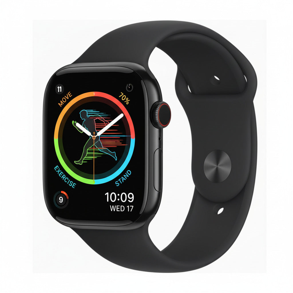 Apple Watch Series 11 46mm 5G Black (Black Rubber Strap M/L)