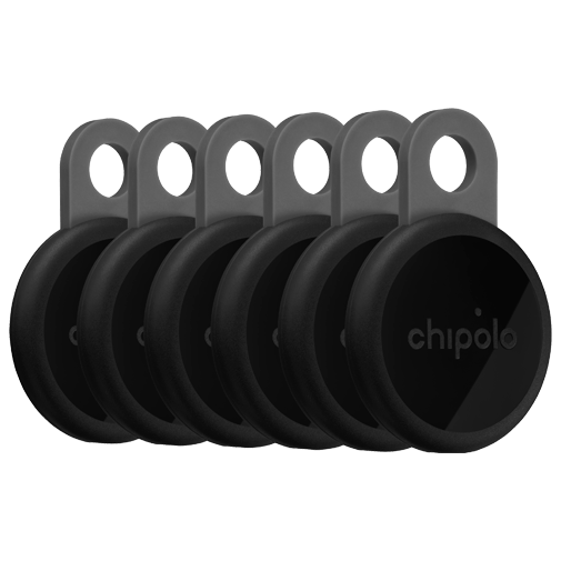 Chipolo LOOP Svart 6-Pack – Chipolo