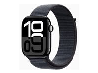 Apple Watch Series 10 46mm Svart (Svart Nylonband)