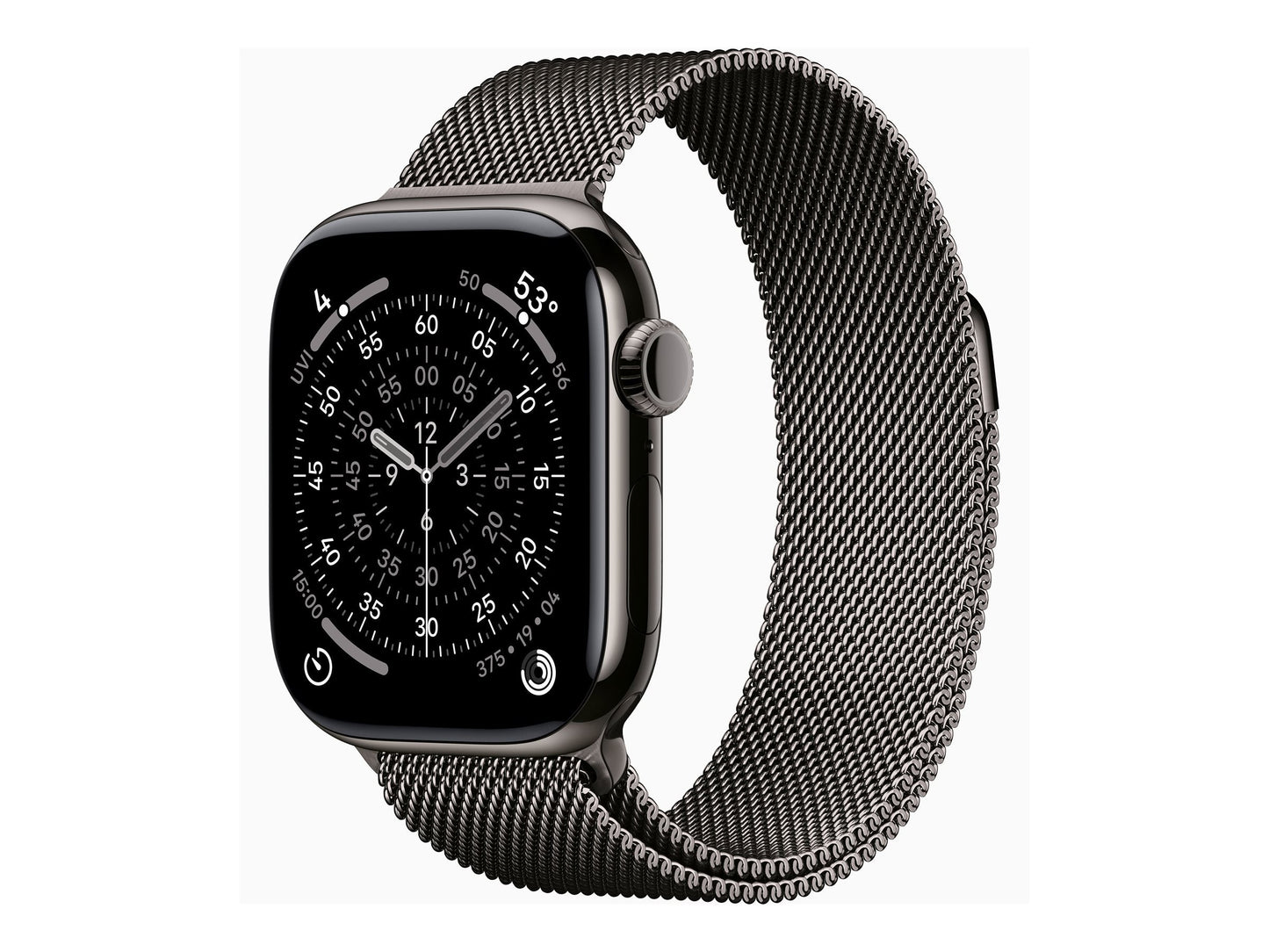 Apple Watch Series 11 42mm 5G Slate Titanium (Grey Milanese Strap)