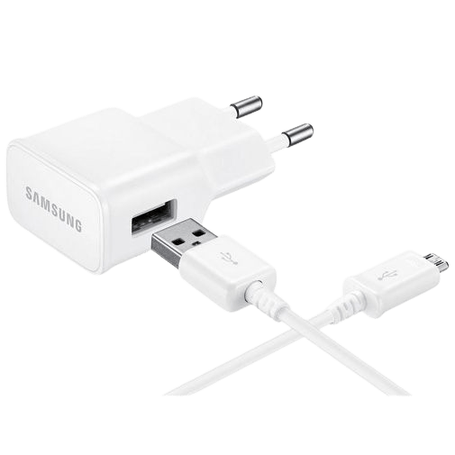 Samsung USB Snabbladdare + Micro-USB-Kabel EP-TA20 Vit – Samsung