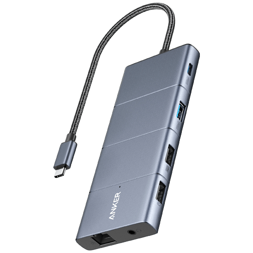 Anker PowerExpand 11-In-1 USB-C Hub Grå – Anker