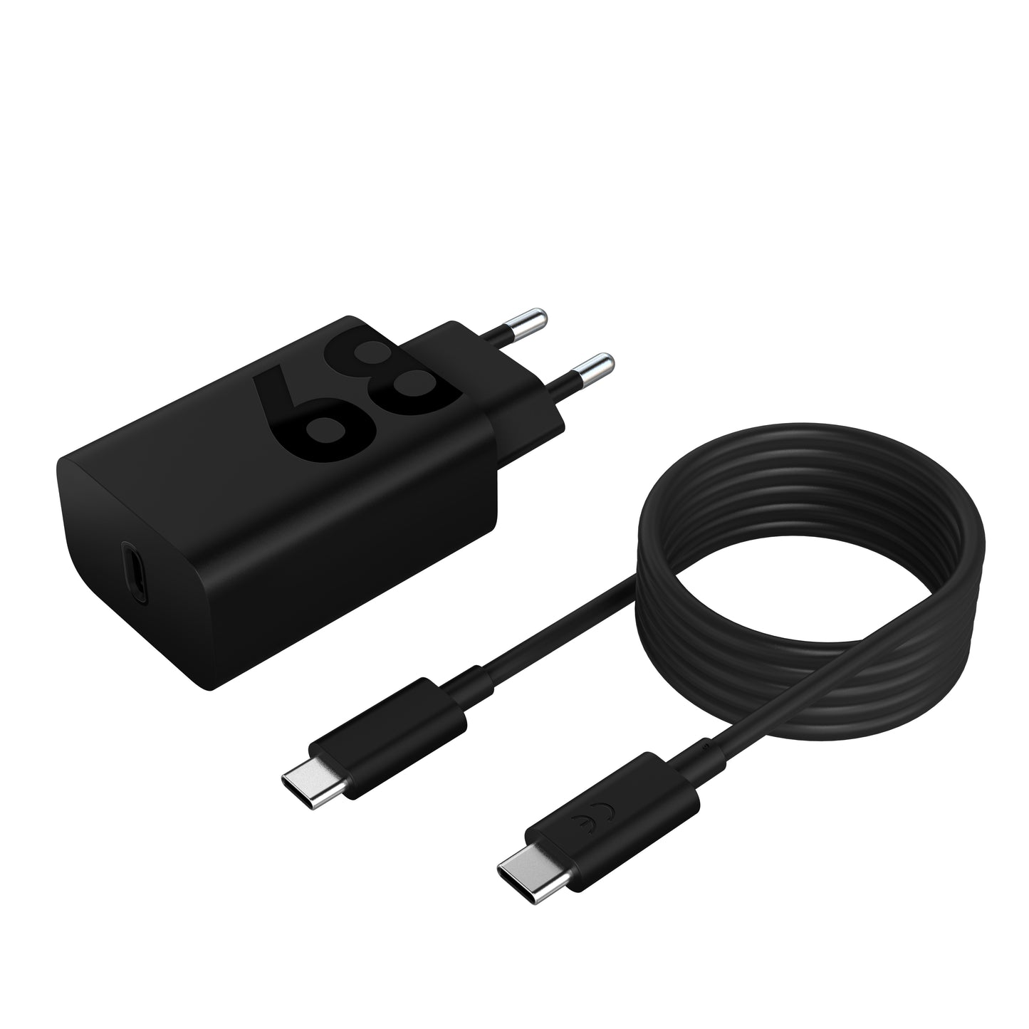 Lenovo 68W USB-C Wall Charger Surfplatta, Universal Svart AC inomhus