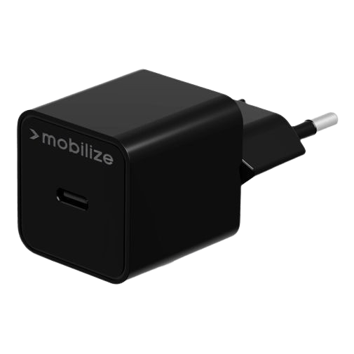Mobilize USB-C Snabbladdare 20W Svart – Mobilize