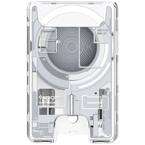 Spigen Ultra Hybrid Zero One Magnetisk Kortinnehavare Vit Apple iPhone – Spigen