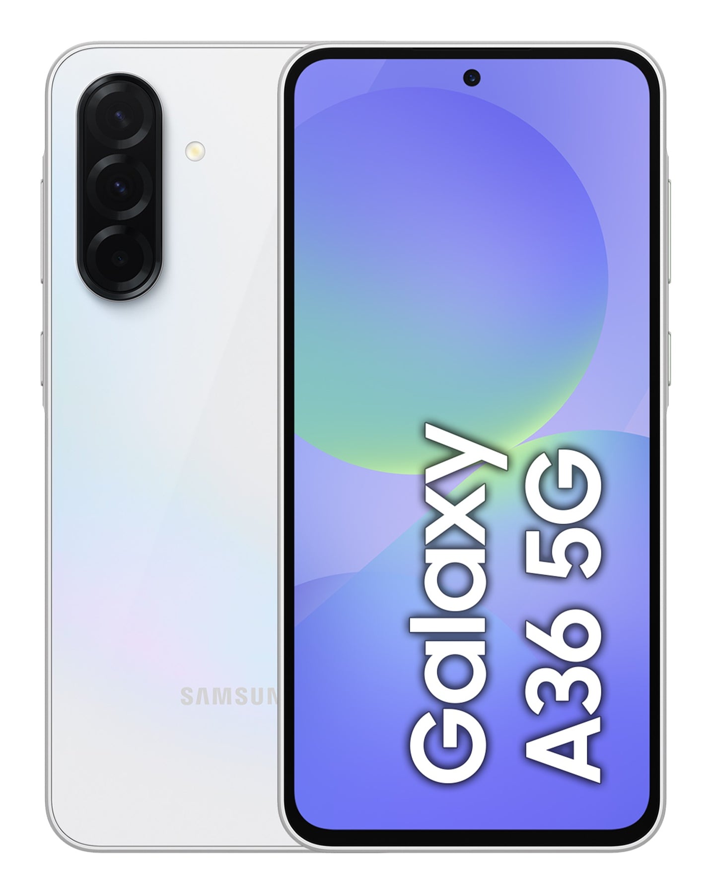 Samsung Galaxy A36 5G 17 cm (6.7") Dubbla SIM-kort Android 15 USB Type-C 6 GB 128 GB 5000 mAh Vit