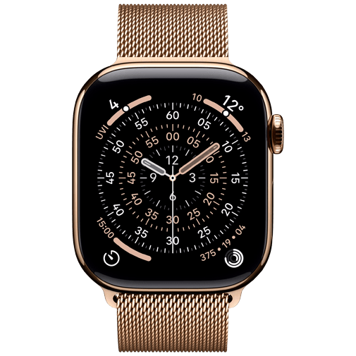 Apple Watch Series 11 42mm 5G Guld Titanium (Guld Milanese Rem) – Apple