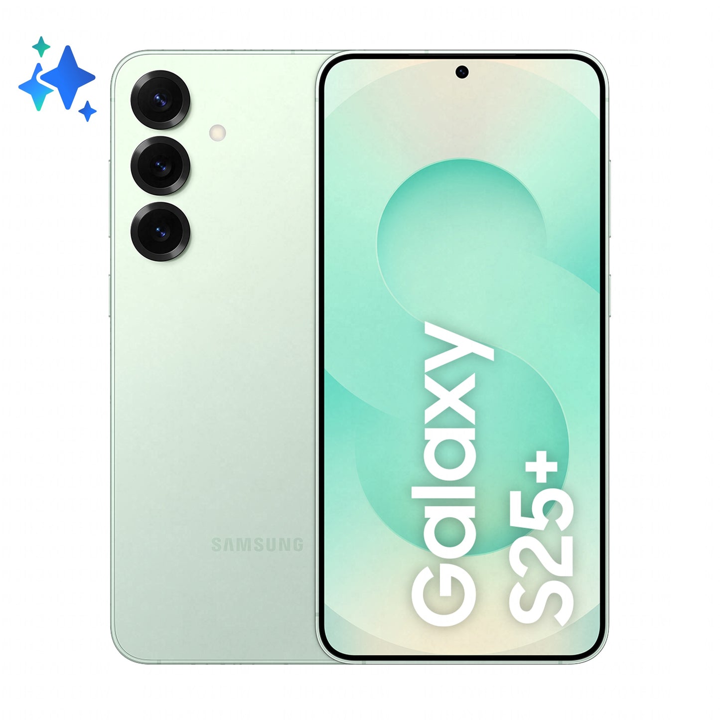 Samsung Galaxy S25+ 17 cm (6.7") Dubbla SIM-kort Android 15 5G USB Type-C 12 GB 512 GB 4900 mAh Mintfärgad