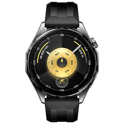 Huawei Watch GT 6 46mm Grå (Svart Rem) – Huawei