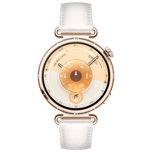 Huawei Watch GT 6 41mm Guld (Vit Rem) – Huawei