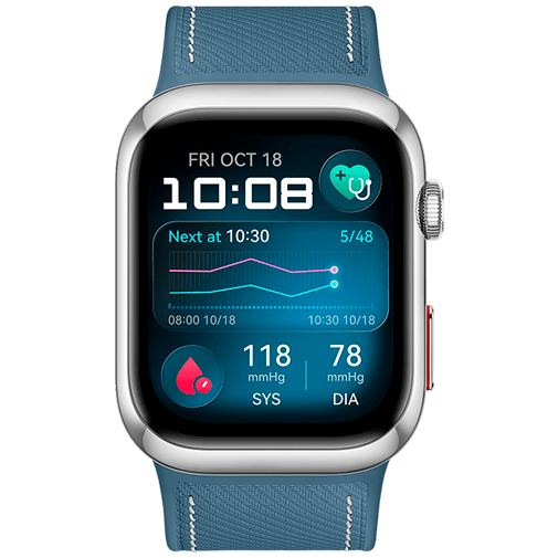Huawei Watch D2 Silver (Blauwe Rem) – Huawei