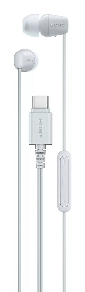Sony IER-EX15C Headset Kabel I öra Samtal/musik USB Type-C Vit