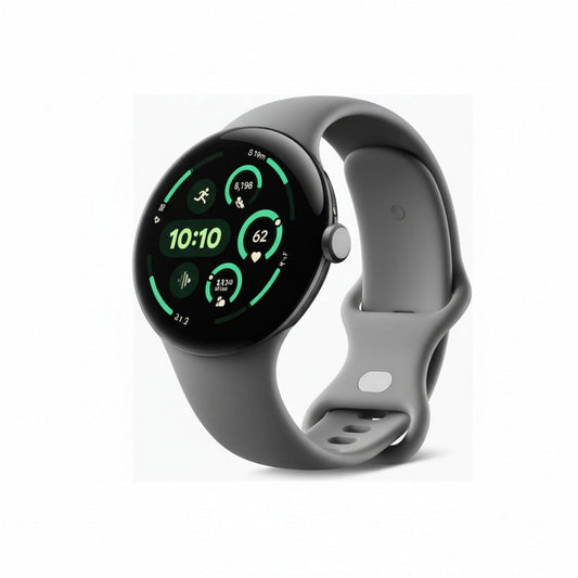 Google Pixel Watch 3 45mm Grå (Grå Rem) – Google