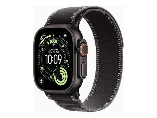 Apple Watch Ultra 3 49mm Svart (Svart Textilband S/M) – Apple