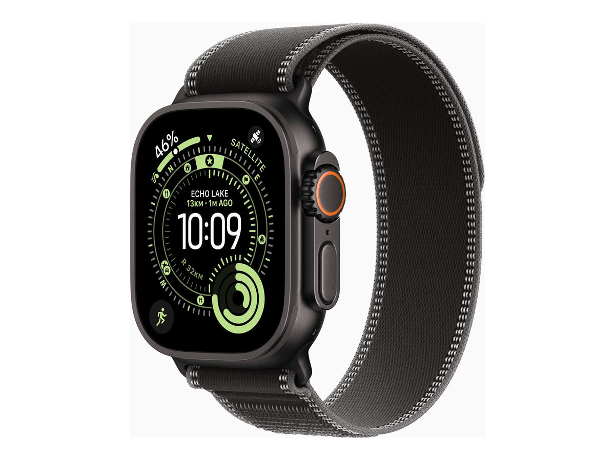 Apple Watch Ultra 3 49mm Svart (Svart Textilband S/M) – Apple