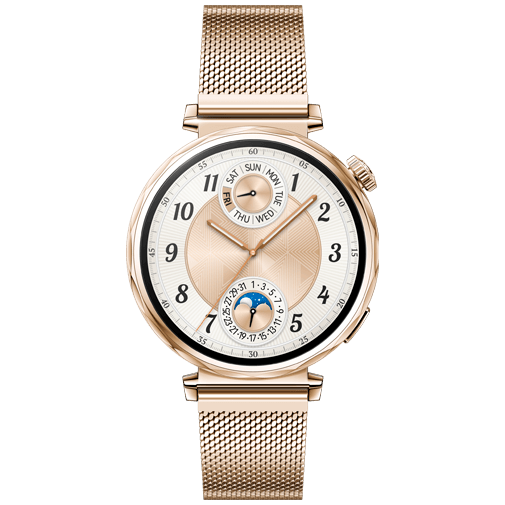 Huawei Watch GT 5 41mm Guld (Guld Milanese Rem) – Huawei