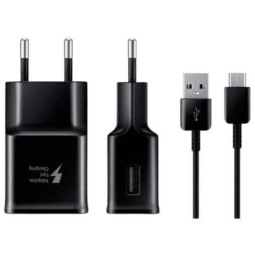 Samsung USB Snabbladdare + Micro-USB-Kabel EP-TA20 Svart – Samsung