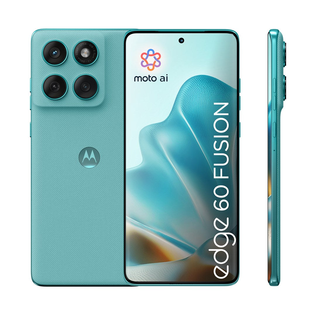 Motorola edge 60 fusion 16.9 cm (6.67") Dual SIM Android 15 5G USB Type-C 8 GB 256 GB 5200 mAh Turquoise